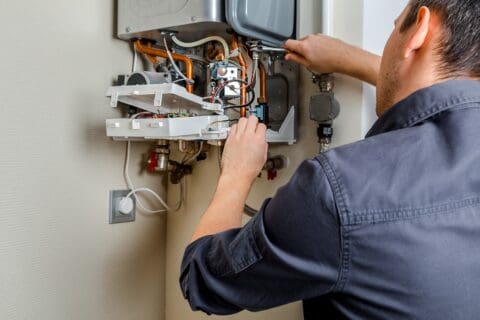 Gas Home Boiler Servicing By Qualified Gas Safe Plumber Ly